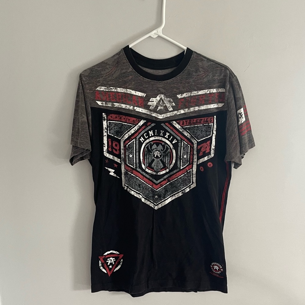 American Fighter Mens medium T-shirt graphic tee